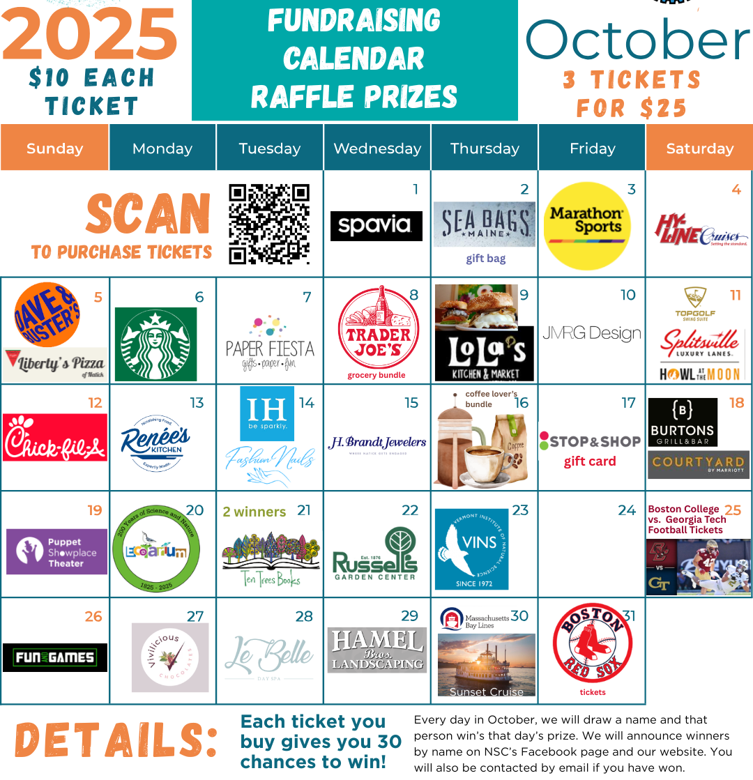 Raffle Calendar 9.22
