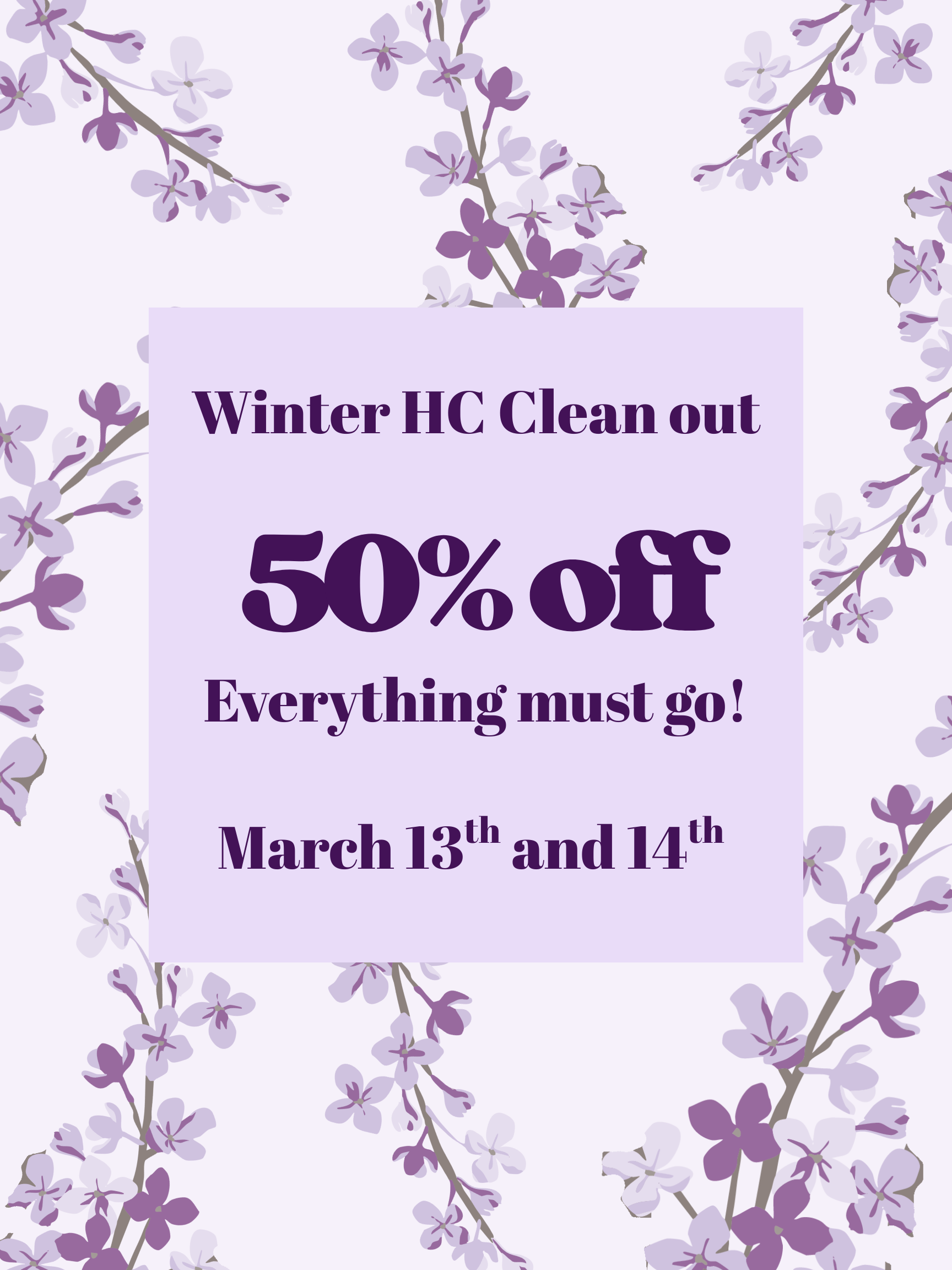 Spring Cleaning Sale (1)